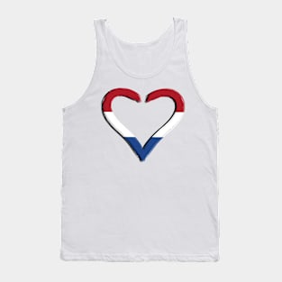 i love Nedherlands / ik hou van Nederland themed graphic design Tank Top